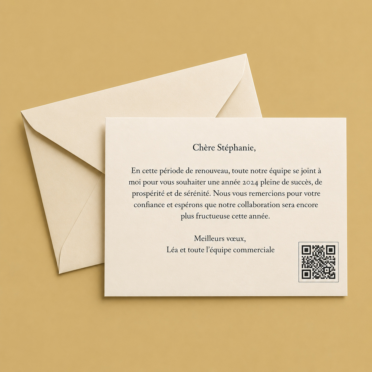 Kit de Prospection Message + QRcode imprimés