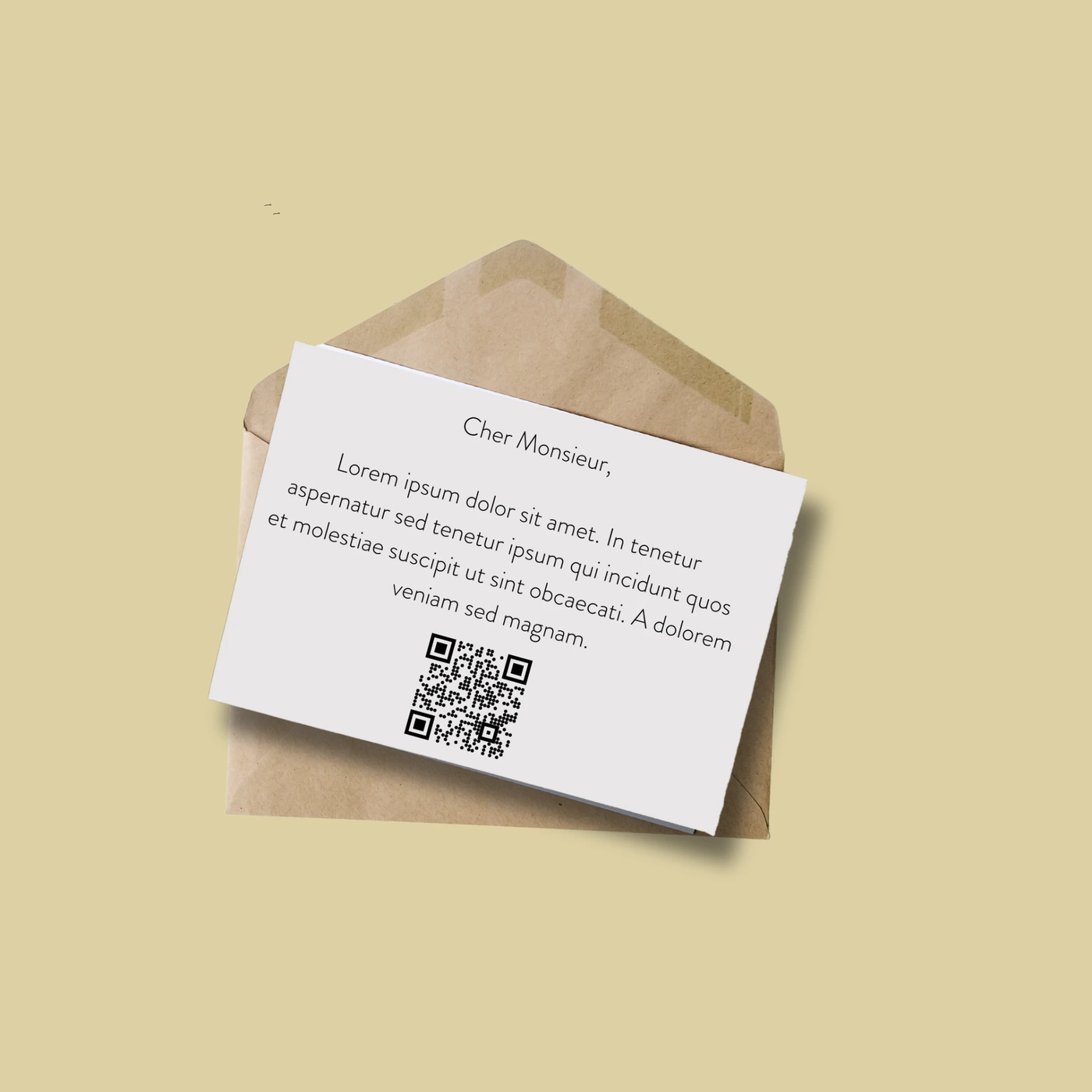 Kit de Prospection Lettre Manuscrite QRcodée
